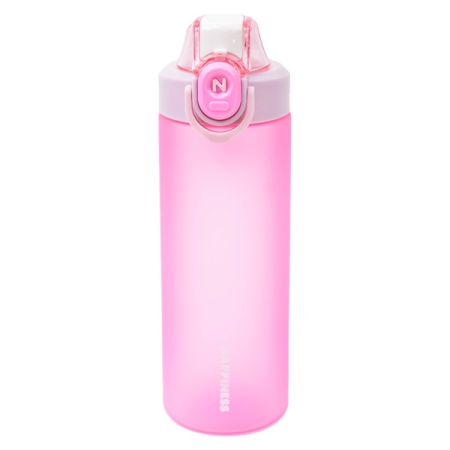 בקבוק ספורט עם ציפוי גומי 700 מ''ל - ורוד