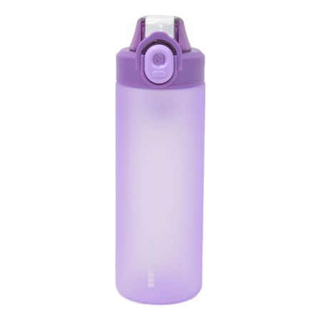 בקבוק ספורט עם ציפוי גומי 700 מ''ל - סגול