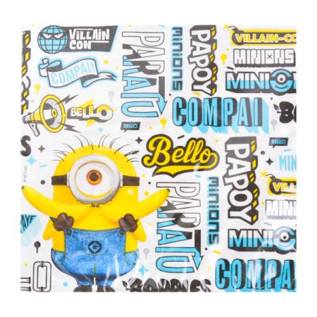 מפיות נייר 2 שכ 33X33סמ 20 יח-מיניונים מסיבה