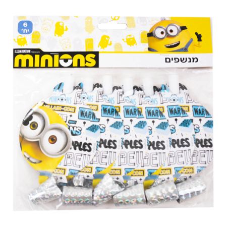 מנשפים 6 יח' מיניונים מסיבה