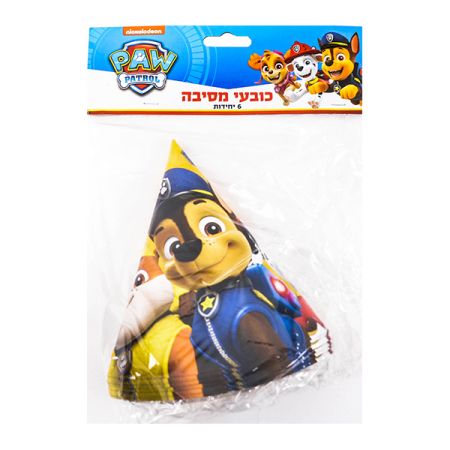 כובע מסיבה -6 יח' מפרץ ההרפתקאות