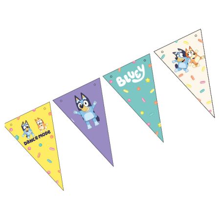 באנר שרשרת משולשים 2.5מ 12יח- בלואי