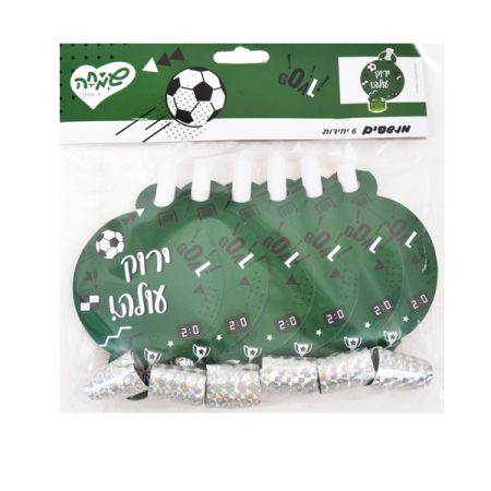 מנשפים 6 יח' - ירוק עולה