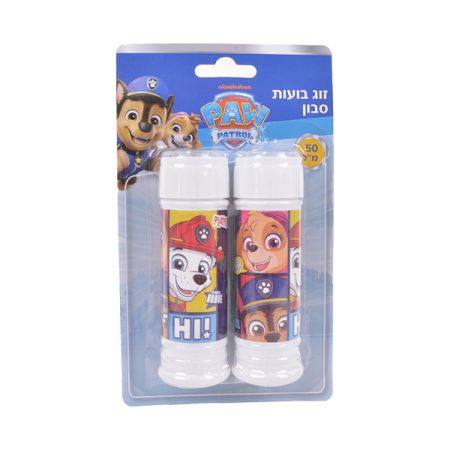 זוג בועות סבון בבליסטר 50 מ''ל - מפרץ ההרפתקאות