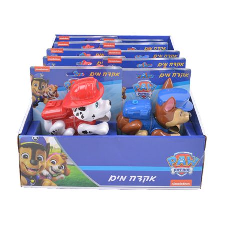 משפריץ מים עם דמות צורנית בדיספליי - מפרץ ההרפתקאות