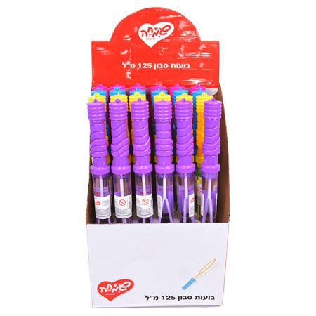 חרב בועות סבון 125 מל גנרי