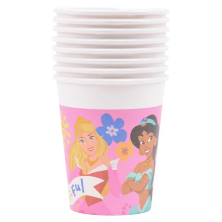 כוסות נייר 8יח-נסיכות