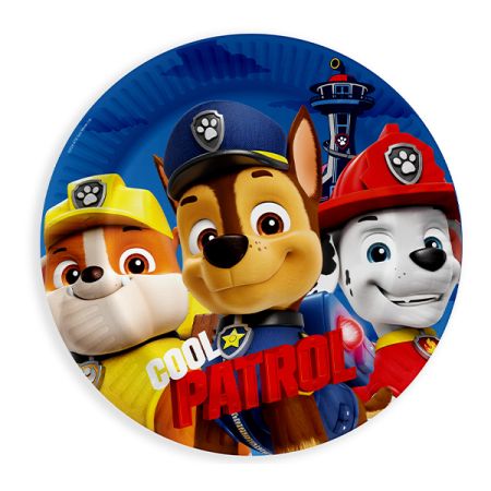 צלחות נייר 23 סמ 8 יח- מפרץ ההרפתקאות