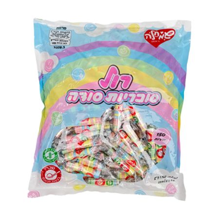 רול סודה 7.5 גרם * 150 יח בשקית 1/6