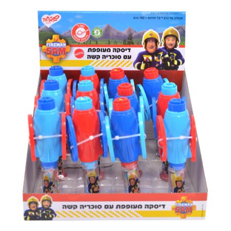 סוכריה קשה דיסקית מעופפת סמי הכבאי 16 גר'/12/8