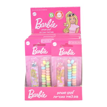 לקקן שפתון וצמיד סודה בבליסטר - 18יח'/16 ברבי