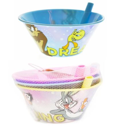 קערה עם קש - לוני טונס