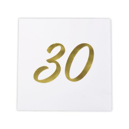 מפיות נייר קוקטייל 16 יח- 30