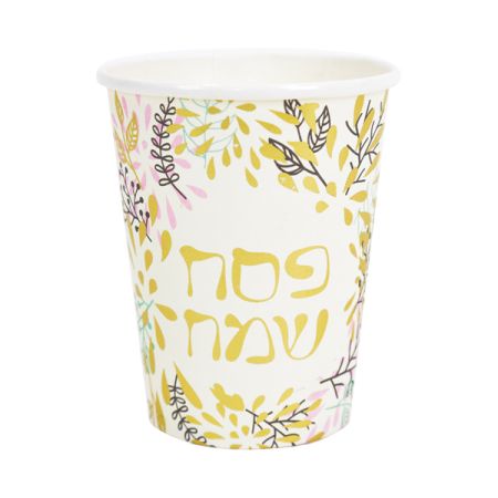 כוסות נייר 300מל 10יח-פסח