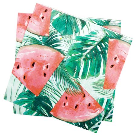 מפיות נייר 2 שכ 33X33 סמ 20 יח-אבטיח קיץ