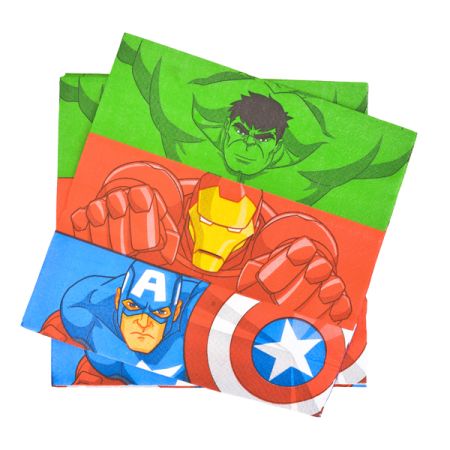 מפיות נייר 2 שכ 33X33סמ 20 יח - הנוקמים