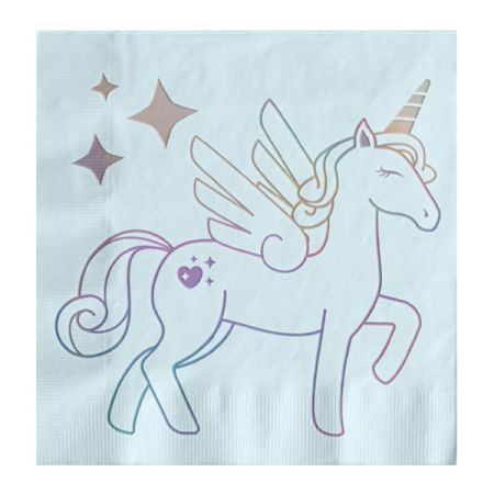 מפיות נייר 2 שכ 33X33 סמ 20 יח- חד קרן צבעי הקשת