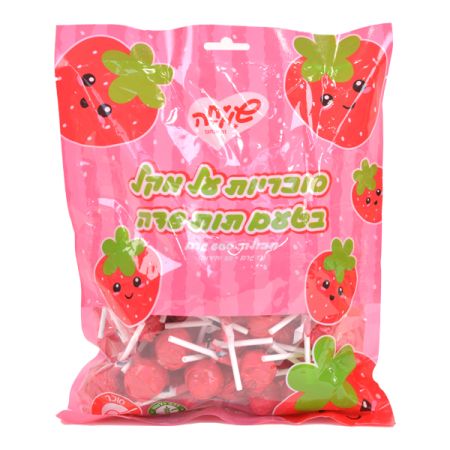 לקקן תות12 גרם 50 יח (600גרם)