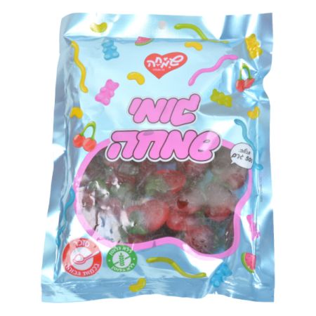 גומי 500 גרם  -  תות מוברק