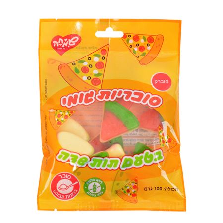 גומי 100 גרם  -  פיצה מוברק