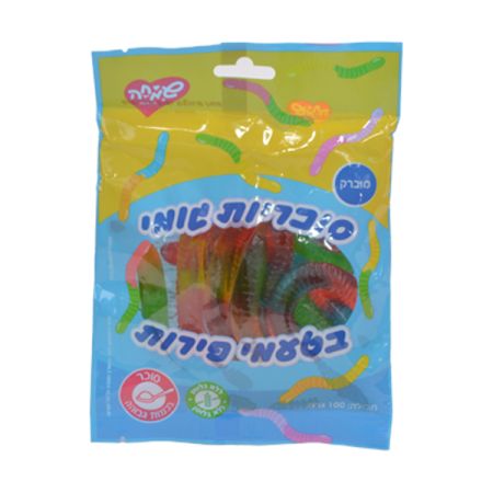 גומי 100 גרם  -   נחש מוברק