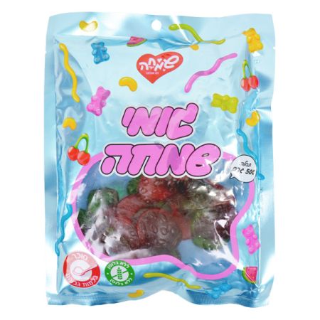 גומי 500 גרם  -   תות מוברק