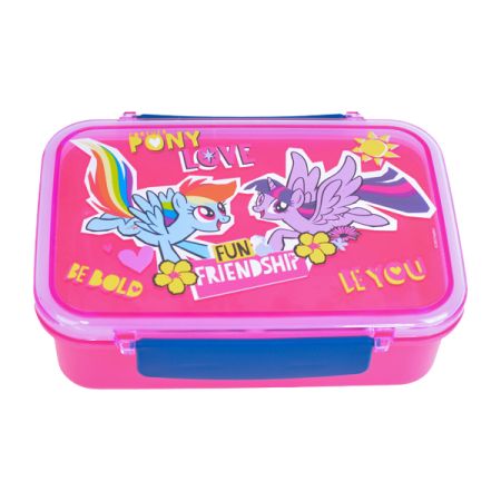 קופסת אוכל קליפסים - הפוני הקטן שלי