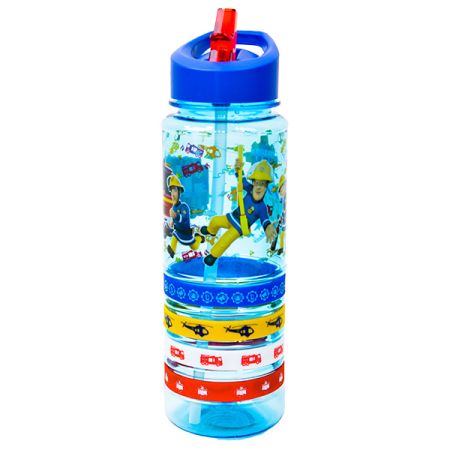 בקבוק טריטן 700 מ''ל עם צמידים סמי הכבאי HERO