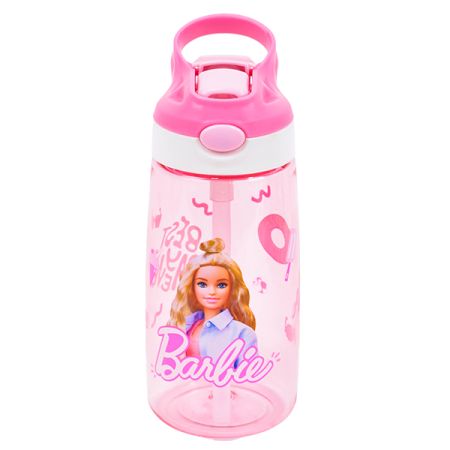 בקבוק פלסטיק 500 מל פיית סיליקון - ברבי קלאסית