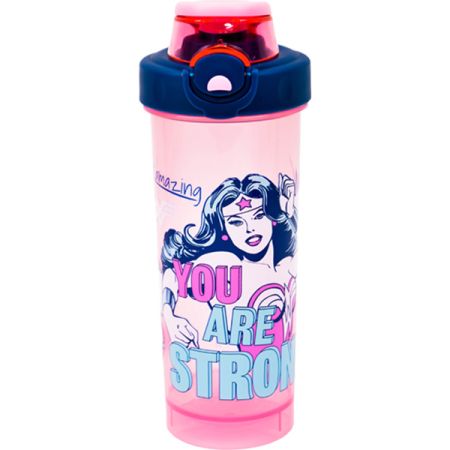 בקבוק +שייקר PP 800מל - וונדר וומן