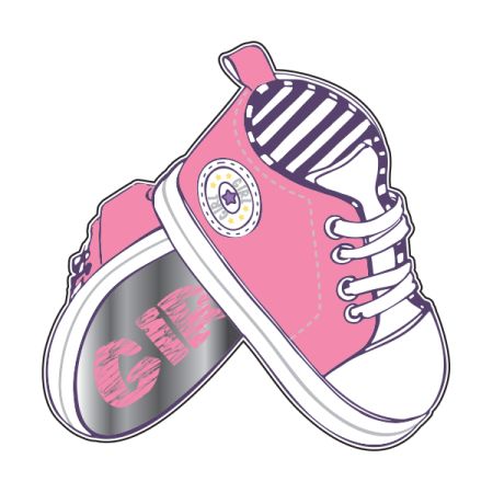 בלון מיילר 26- נעליים תינוקת GIRL