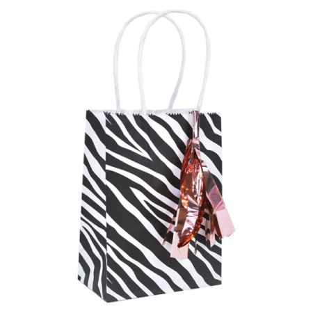 שקית חבל קטנה 10 יח זברה