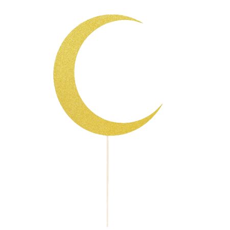 קיסמים מעוצבים ירח עיד מובארק זהב 12 יח