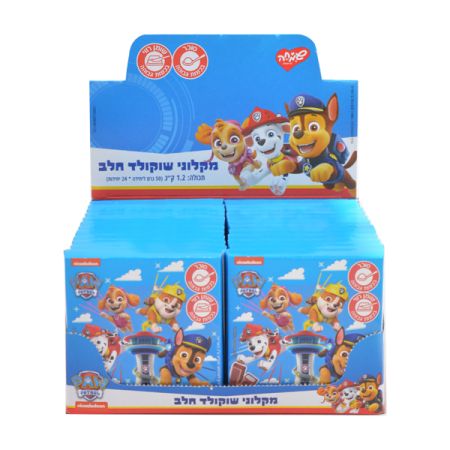 אצבעות שוקולד ממולא בקרם חלב 50 גר'- מפרץ ההרפתקאות (חלב נוכרי)