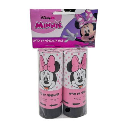 זוג תותחי קונפטי 11 סמ - מיני מאוס