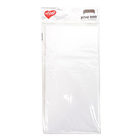 מפת שולחן C- לבן 137X274