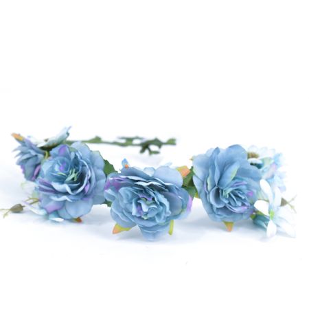 זר לראש-תכלת