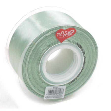 סרט סאטן 25 יארד 4 סמ - ירוק וינטג׳