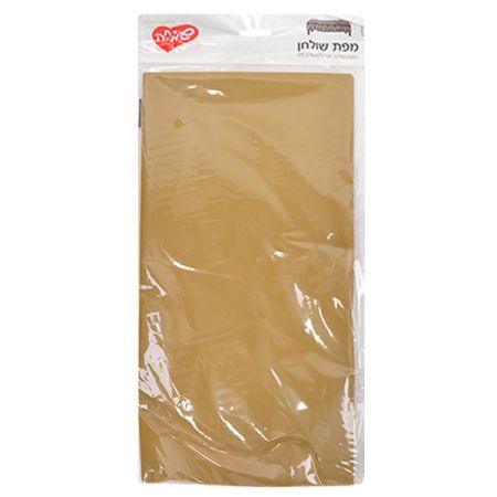 מפת שולחן C- זהב 137X274