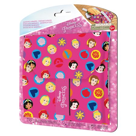 שקית בד לשימוש רב פעמי לכריך - נסיכות