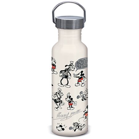 בקבוק אלומיניום  800 מל - מיקי מאוס וינטג'