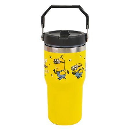 כוס תרמית עם ידית אחיזה 550 מ''ל - מיניונים