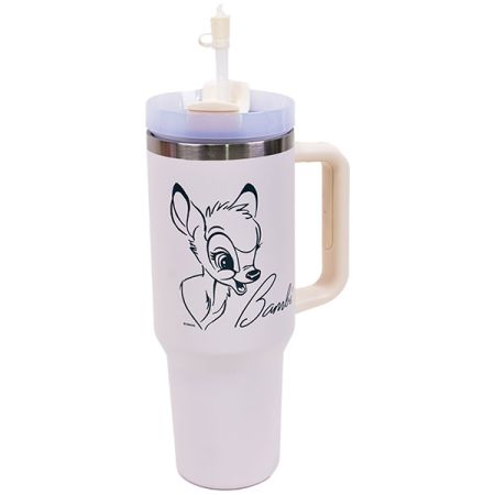 כוס תרמית עם ידית אחידה 1.18 ליטר - במבי