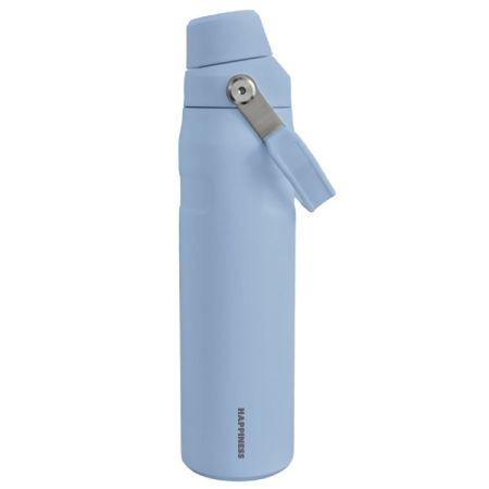 בקבוק נירוסטה דופן כפולה 970 מל עם ידית - תכלת