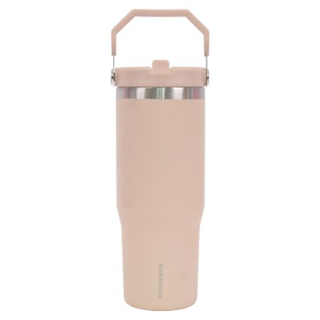 כוס תרמית עם ידית אחיזה 900 מ''ל - מוקה