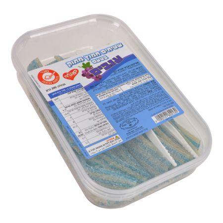 ממתק ליקריץ 200 גרם -  שטיחים בציפוי סוכר ענבים