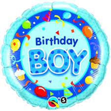 בלון מיילר BDAY BOY Q18 תכלת- 1 יח