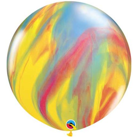 בלון Q30 שיש צבעוני - 2 יח בשקית (מחיר ליח)