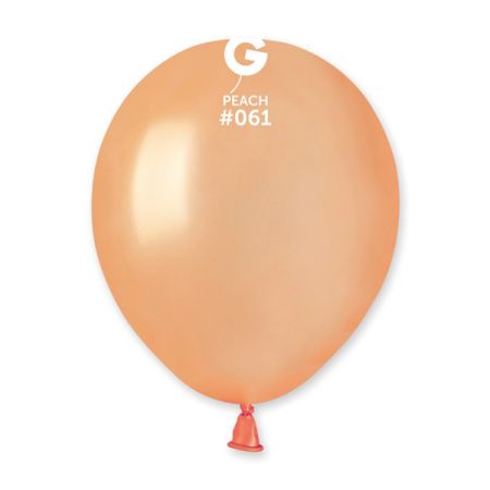 בלון AM50 מטאלי אפרסק 61 100יח