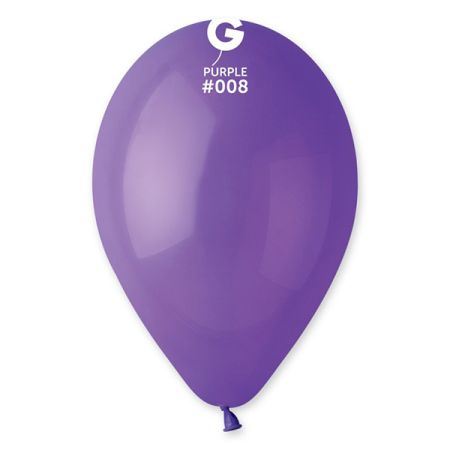 בלון G110 פסטל סגול 08 100יח